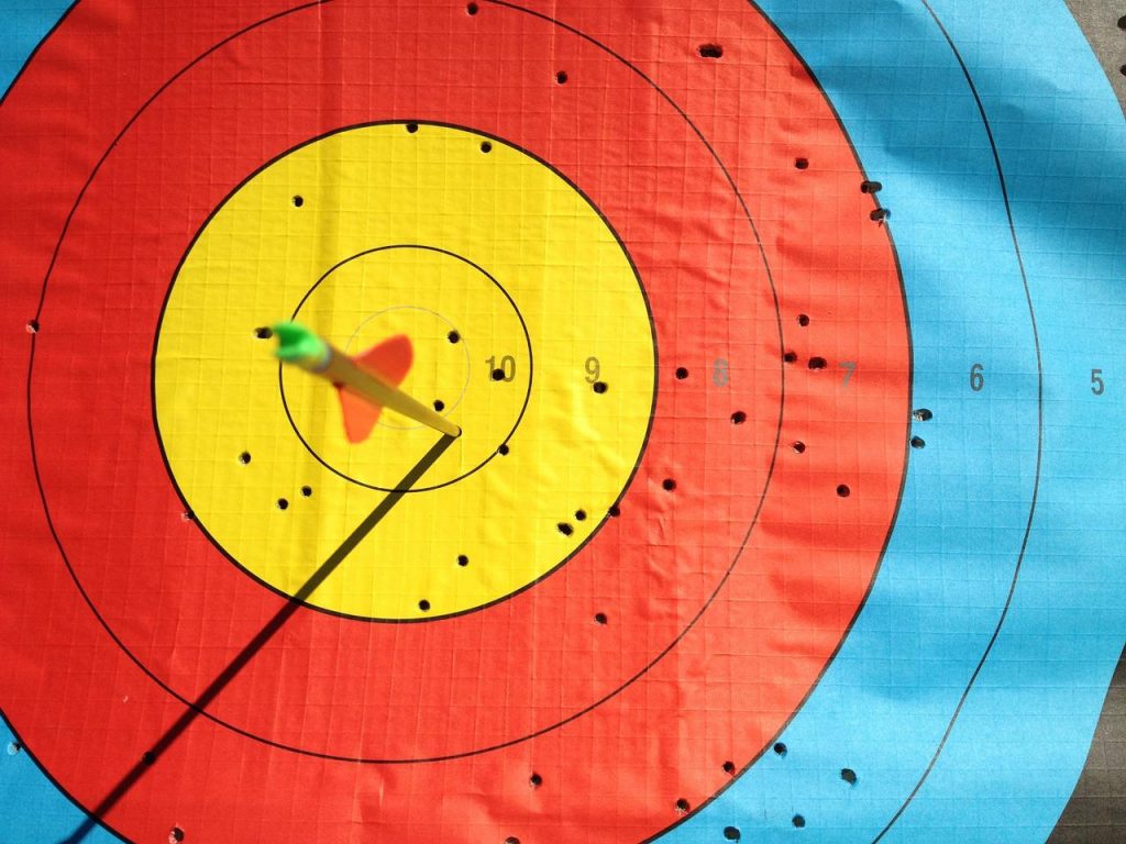 Archery Target - Glamping for Couples